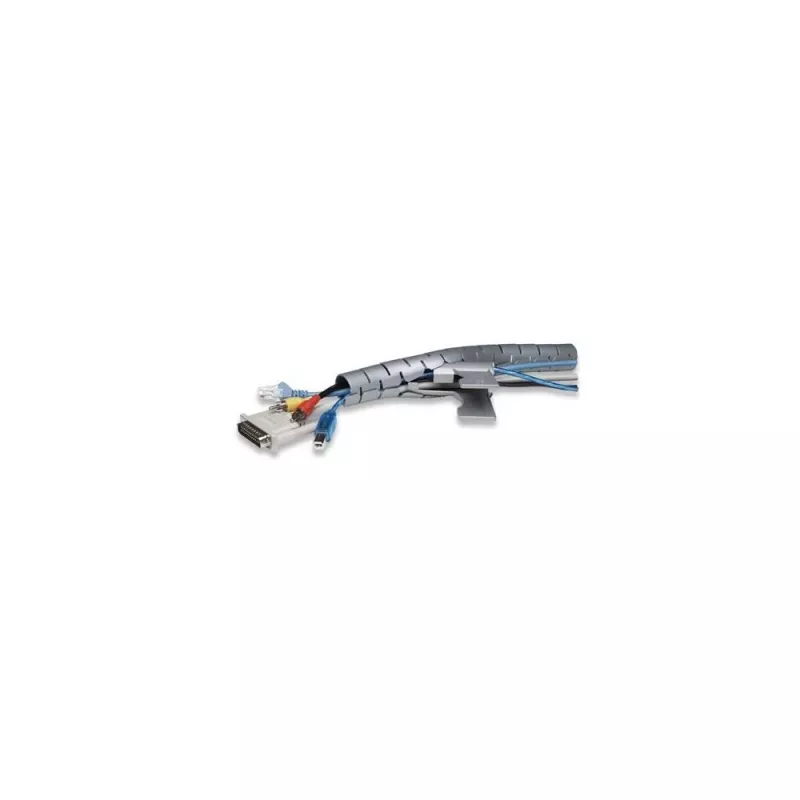 TECHLY Flexible Cable Cover 2.5m 25mm Diameter Black