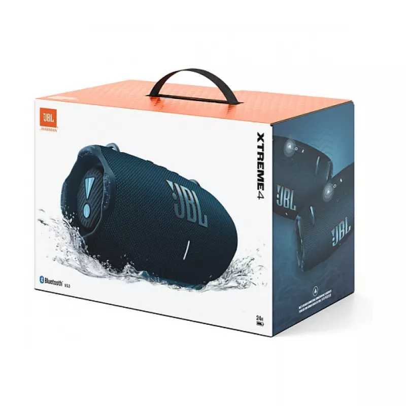 JBL Xtreme 4 Portable Stereo Speaker Blue 100W RMS