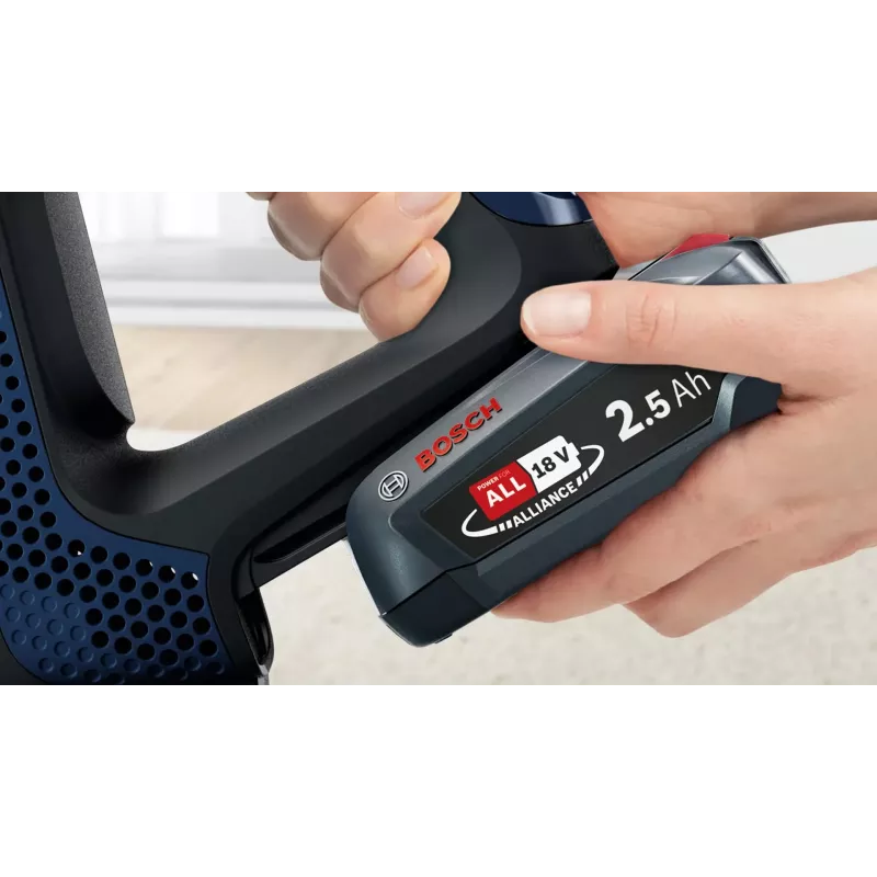 Bosch Unlimited Serie 6 BCS611P4A Cordless Stick Vacuum Cleaner, 0.3 L, Black, 2.5 Ah