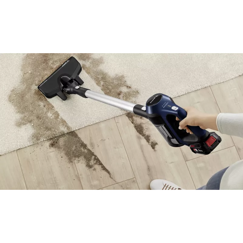 Bosch Unlimited Serie 6 BCS611P4A Cordless Stick Vacuum Cleaner, 0.3 L, Black, 2.5 Ah