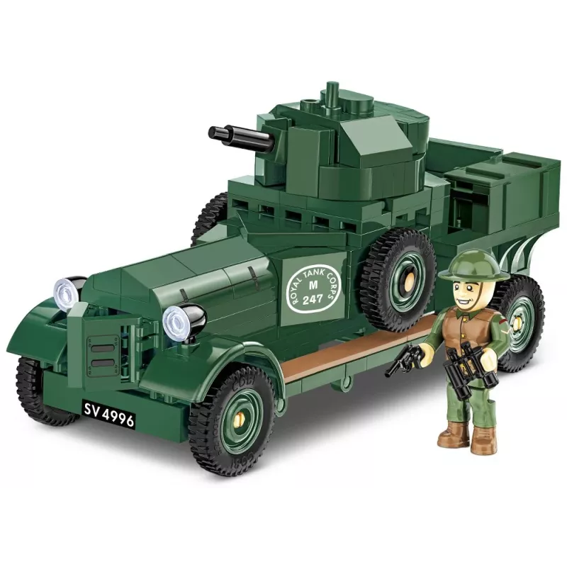 COBI KLOCKI Historical Collection Rolls-Royce Armoured Car 1920 Pattern Mk I Building Blocks Set (226 Pieces)