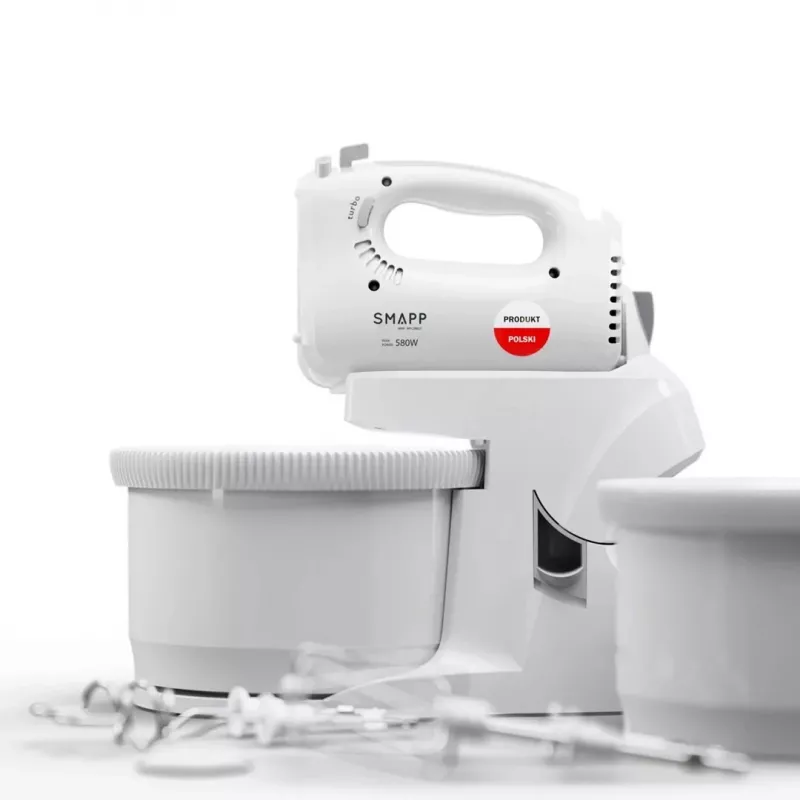 SMAPP Hand Mixer with 2 Bowls 451.66 White