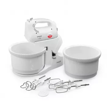 SMAPP Hand Mixer with 2 Bowls 451.66 White