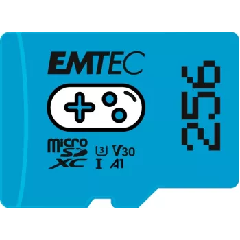 EMTEC Gaming MicroSDXC 256GB UHS-I U3 V30 A1 Memory Card