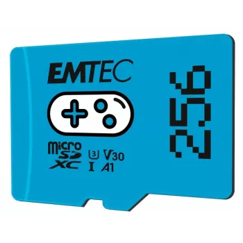 EMTEC Gaming MicroSDXC 256GB UHS-I U3 V30 A1 Memory Card