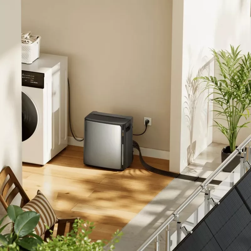 EcoFlow STREAM Ultra X Black Microinverter Energy Storage (3.84kWh)