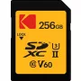 Kodak SDXC 256GB UHS-II U3 V60 Ultra Pro Memory Card