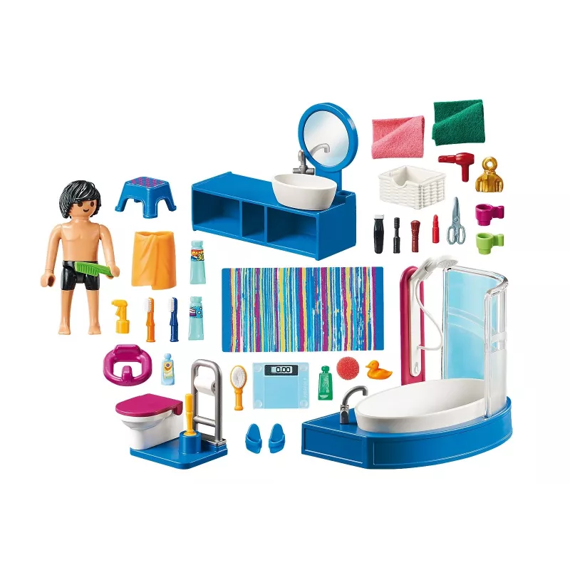 Playmobil Dollhouse 70211 Bathroom with Tub
