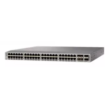 Cisco Nexus 92348GC-FX3 Switch - 48 Ports 100M/1G/10G/25G + 4 Ports 10/25G + 2 Ports 40/100G QSFP28