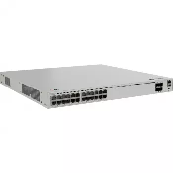 Huawei eKitEngine S310-24PN4X Managed L2+ PoE+ Switch - 24x 2.5G PoE+ Ports + 4x 10G SFP+ Uplinks, 400W PoE Budget, Rack-Mountable