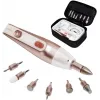 Cecotec PinkyCare 700 Perfect Nails Electric Manicure and Pedicure Set, Nail Drill, 7 Attachments, 2 Speeds, Rechargeable, Pink/White