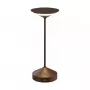 ab+ by Abert Tempo Portable Table Lamp Corten