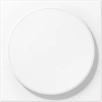 JUNG LS WC MAG WWM Cover for Wireless Charging, Thermoplastic Lacquered, Alpine White, Series LS