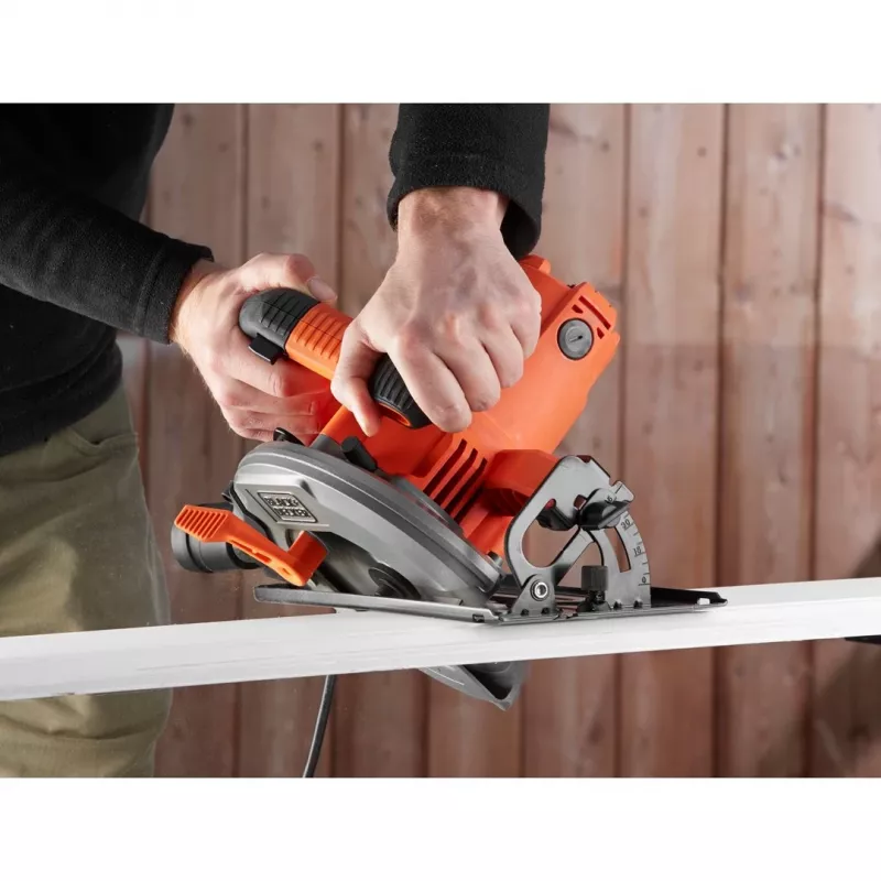 Black & Decker CS1550-QS Portable Circular Saw 1500W 190mm 5500 RPM