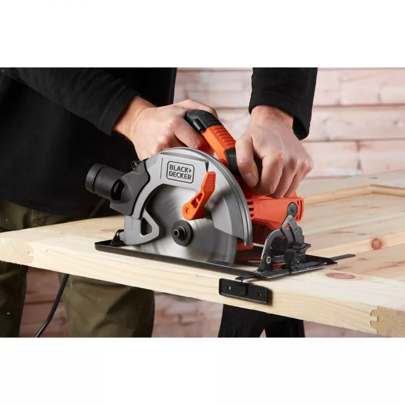 Black & Decker CS1550-QS Portable Circular Saw 1500W 190mm 5500 RPM