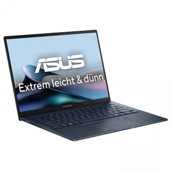 ASUS Zenbook 14 OLED UX3405CA-QD1303W Laptop, 14 inch WUXGA OLED, Intel Core Ultra 7 255H, 16GB LPDDR5x, 1TB SSD, Windows 11 Home, German QWERTZ keyboard