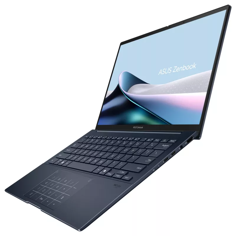 ASUS Zenbook 14 OLED UX3405CA-QD1303W Laptop, 14 inch WUXGA OLED, Intel Core Ultra 7 255H, 16GB LPDDR5x, 1TB SSD, Windows 11 Home, German QWERTZ keyboard
