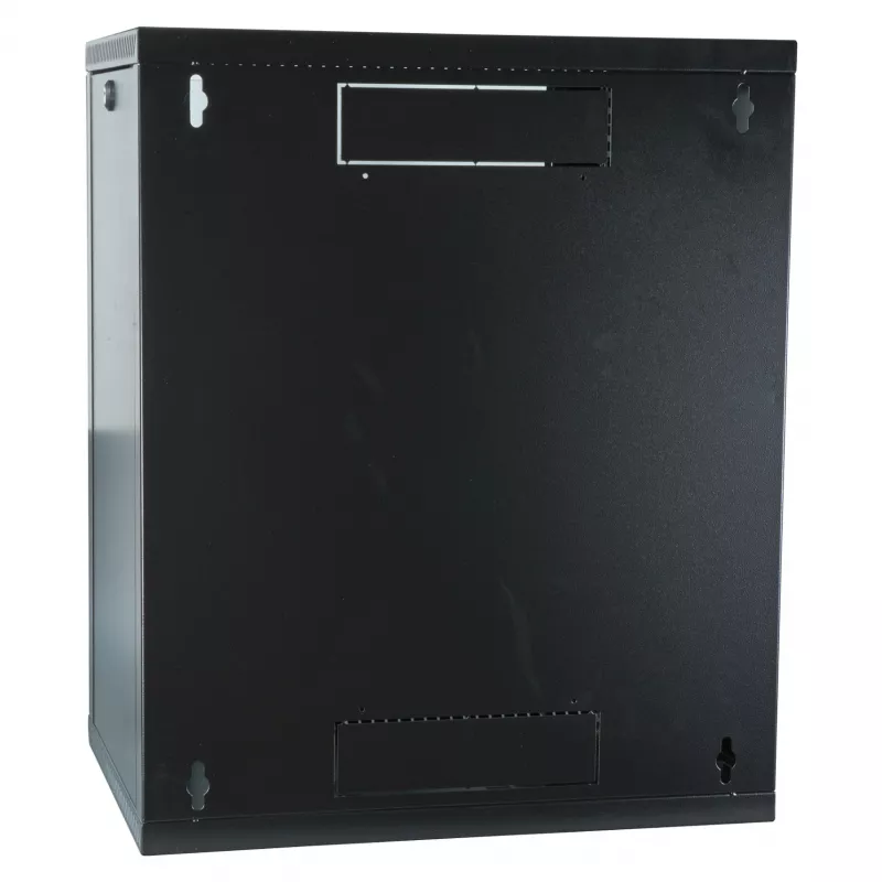 EFB 19 inch Wall Mount Enclosure 18U, Fixed, 1-Part, RAL 9005, Depth 600 mm