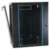 EFB 19 inch Wall Mount Enclosure 18U, Fixed, 1-Part, RAL 9005, Depth 600 mm