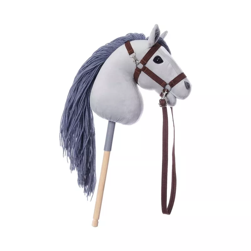 TOOTINY Hobby Horse A3 Gray - Horse on a Stick HOPPIHORSE