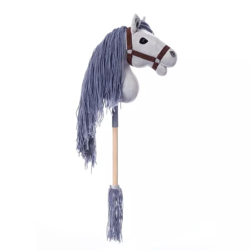TOOTINY Hobby Horse A3 Gray - Horse on a Stick HOPPIHORSE