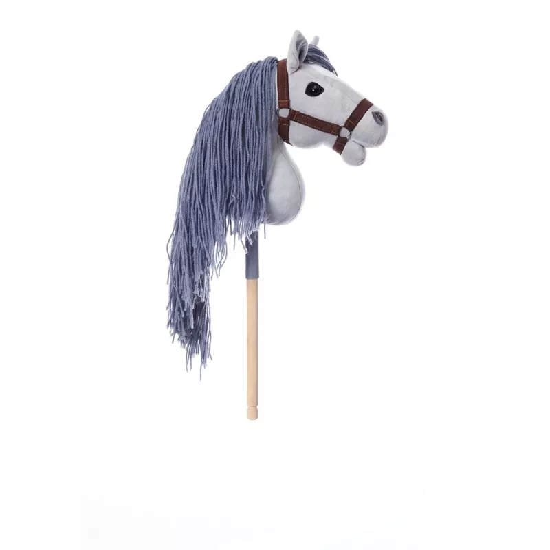 TOOTINY Hobby Horse A3 Gray - Horse on a Stick HOPPIHORSE