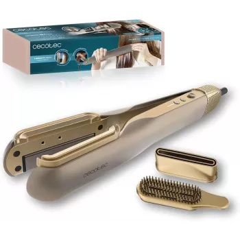 Cecotec Air Straightener AirLisse 2in1 ForceDry Champagne 1000W Ceramic Beige