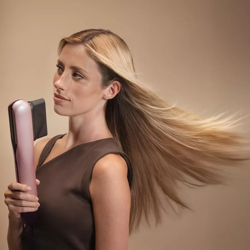 Cecotec Air Straightener AirLisse 2in1 ForceDry Champagne 1000W Ceramic Beige