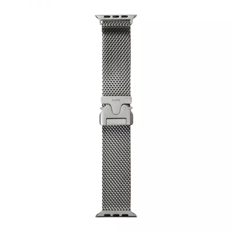 LAUT SATURN LOOP Titanium Woven Mesh Band for Apple Watch