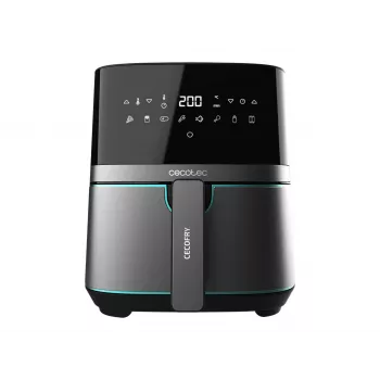 Cecotec Cecofry Full InoxBlack 5500 Pro Hot Air Fryer, 1700 W, 5.5 L, Black/Stainless Steel