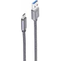 ShiverPeaks BS13-38150 USB 3.2 Gen 2 Cable, USB-A to USB-C, 1.5 m, Grey