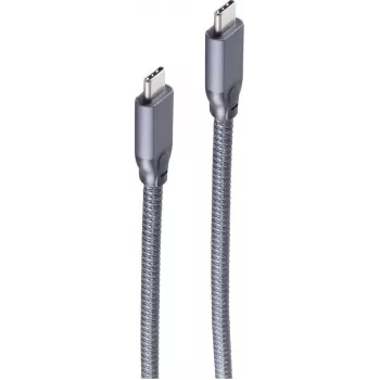 ShiverPeaks USB-C to USB-C Cable, USB 3.2 Gen 2, 4.0m, Black