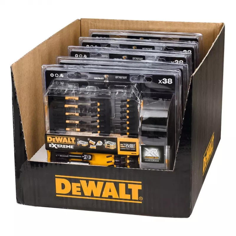 DEWALT DT70733T-QZ 38-Piece Screwdriver Bit Set with Magnetic Bit Holder