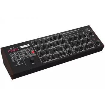 Behringer PRO-800 Analogue Synthesizer - 8-Voice Desktop Module with 16 VCOs, Arpeggiator, and Poly Chain