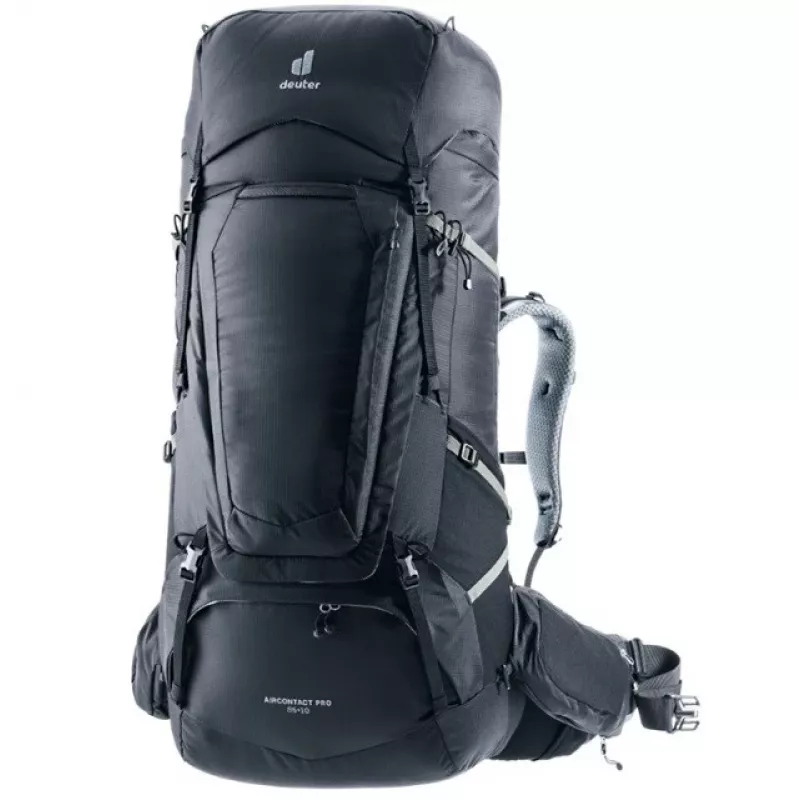 Deuter Aircontact Pro 85+10 Hiking Backpack Black
