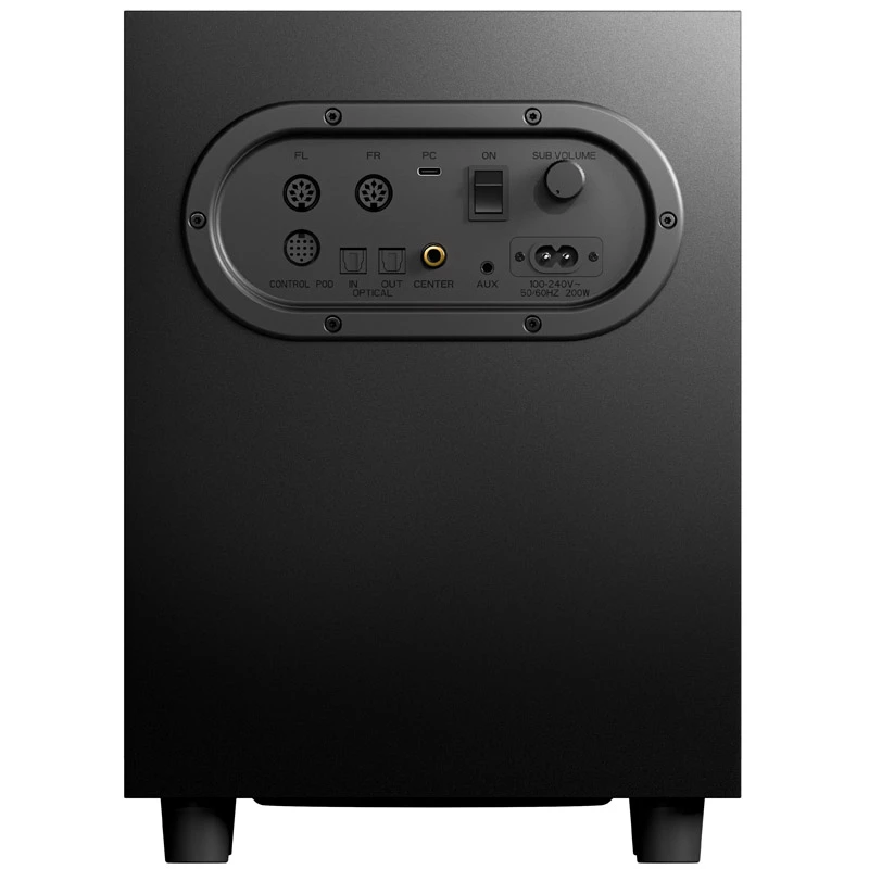 SteelSeries Arena 9 5.1 Channel Speaker System with Wireless Subwoofer, Bluetooth 5.0, RGB Lighting, Black