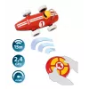 BRIO RC Rennwagen with Remote Control, Red/White
