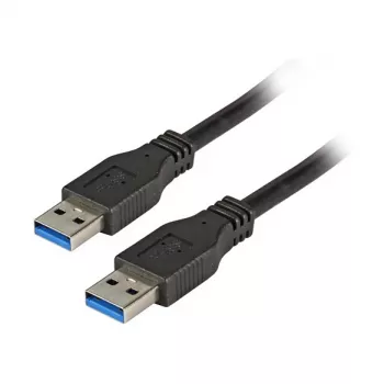 EFB Elektronik Premium USB 3.0 Cable USB-A to USB-A 1.0m Black