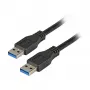 EFB Elektronik Premium USB 3.0 Cable USB-A to USB-A 1.0m Black