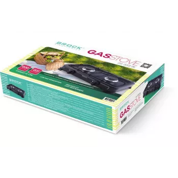 Brock GS 2002 BK Portable Gas Stove - Black