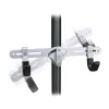 Topeak Dual-Touch Floor-to-Ceiling Bike Stand for 2 Bikes, Black/Silver