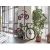 Topeak Dual-Touch Floor-to-Ceiling Bike Stand for 2 Bikes, Black/Silver