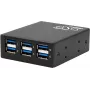 Exsys USB 3.2 Gen 1 Hub with 15kV ESD Protection, DIN-Rail Mount, 6-Port (EX-11246HMS)
