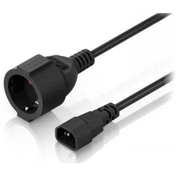 Ubiquiti C14 Type F Schuko Adapter Cable 0.3m Black