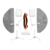 EXTRALINK Xiaomi E10 E12 Replacement Accessory Kit - Main Brush, Side Brushes, HEPA Filters, Mop Pads, Cleaning Tool