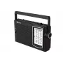 ELTRA Radio IZA-5 Black Portable FM Radio with AM LW Bands, AUX-in, Battery/Mains Power