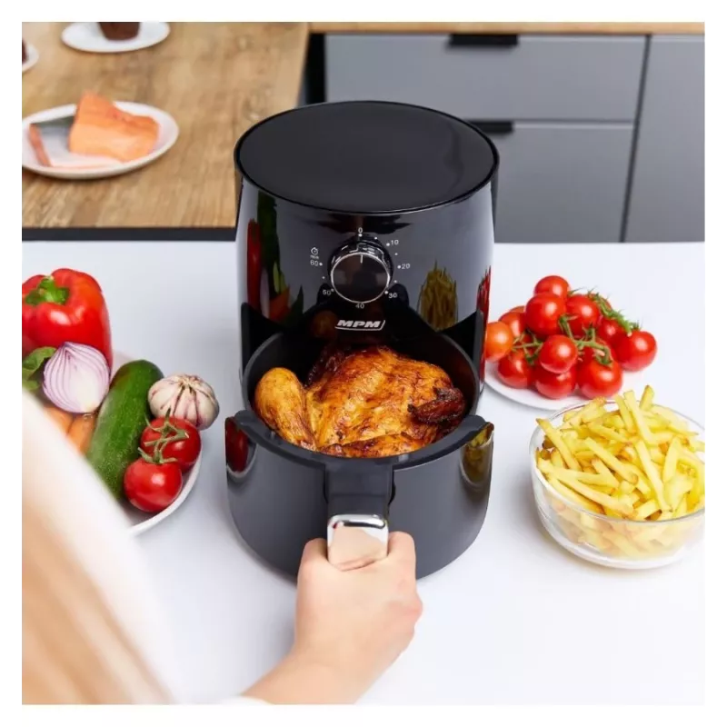 MPM MFR-12 Air Fryer 1500W 3.2L Black