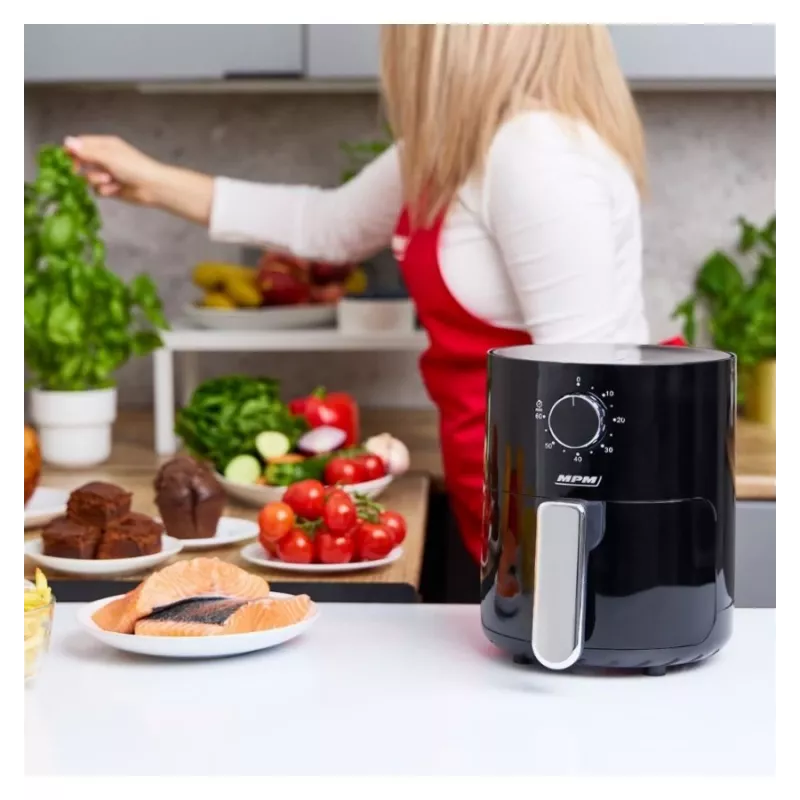 MPM MFR-12 Air Fryer 1500W 3.2L Black