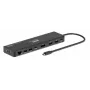 PORT Designs USB-C Docking Station 4K Pro V2, 100W PD, Black