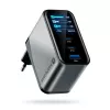 EVERACTIVE SC-670Q GaN 67W USB-C Charger with 2x USB-C and 1x USB-A, Quick Charge 4+, PD 3.0, Black